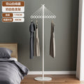 Luxury-feel metal coat rack with sturdy base - freestanding overcoat and windbreaker storage rack with multiple hooks for decorative storage