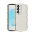 Suitable for three-star s24 cartoon tpu wavy edge 23 mobile phone case hot diy material sam star s25 mobile phone case