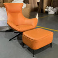 Lobster chair rotate sofa chair italian normcore living room single chair casual chair balcony swivel chair accessible luxury office chair