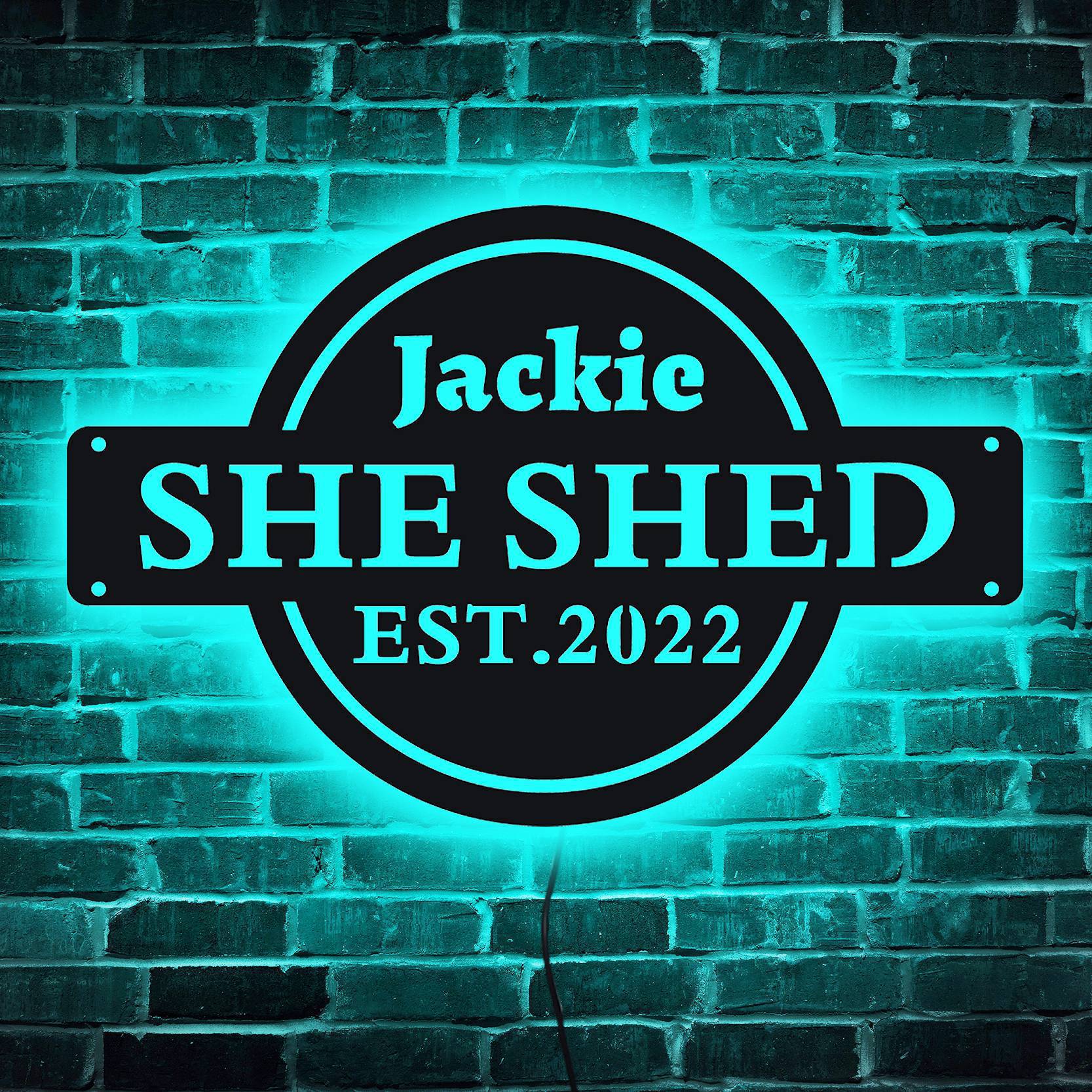 Cross-border explosive products, personalized alphabet lighting products, USB colorful wood lights, creative decorative atmosphere, night light desktop