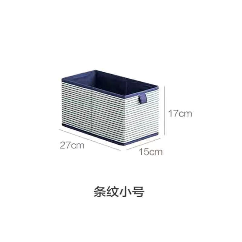 Amazon popular fabric art storage box foldable non-woven clothes sorting box toy sundries storage sorting box