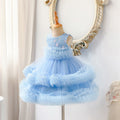 Puffy skirt girl's gauze skirt dresssummernew arrivalkidssequin skirt summer dress baby girl princess dress