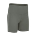 High-waisted, slim-fit yoga shorts for women - tummy control, butt lift, stretchy capri length - perfect for summer running, fitness, and cycling (s2064)