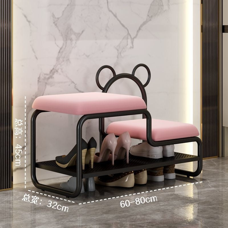 Entrance shoe stool, scandinavianfor home shoe changing stool, popular sofa stool, bench, door shoe rack, shoe cabinet, stool all-in-one