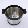 new arrival 12l large-capacity stainless steel meat grinder, home and commercial dual-purpose meat grinder, minced meat electric food processor