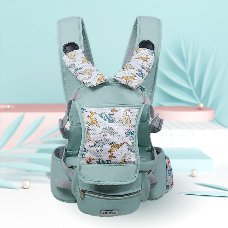 Baby waist stool all year round stool baby carrier front and rear dual-use hug support outing baby handy gadget baby and child breathable
