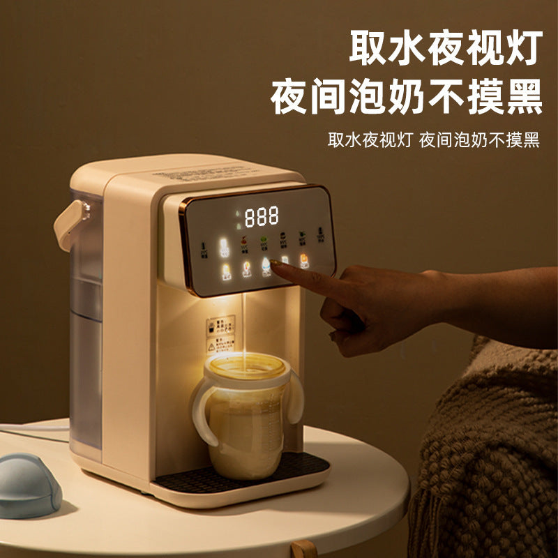 Color screen instant heating water dispenser temperature adjustment intelligent large screen direct drinking machine tea making milk boiling water cross-border us regulations