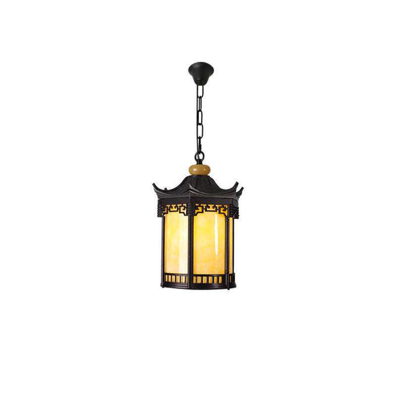 Outdoor waterproof chandelier new chinoiserie retro balcony corridor aisle grape arbor lamp outdoor creative courtyard gazebo lamp