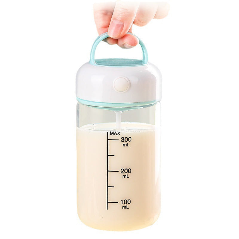 Rechargeable automatic shaker bottle - electric portable blender for protein powder, smoothies, and fitness drinks