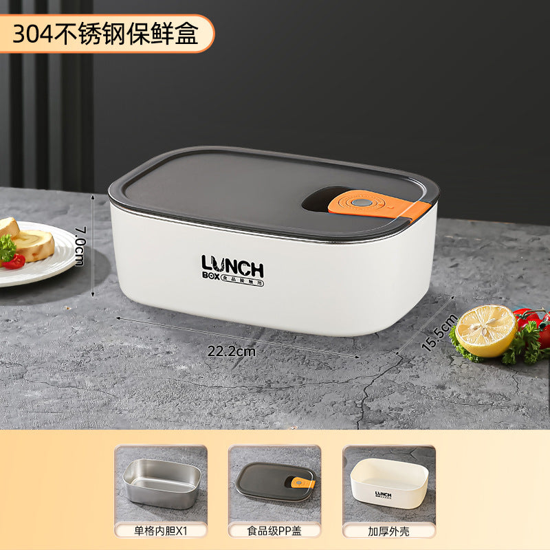 Kids' insulated lunch box - perfect for elementary and middle school students - divided compartment bento box - 304 stainless steel lunch container for boys