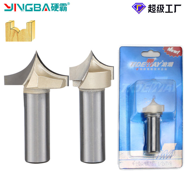 Inspur professional grade woodworking engraving sharp nozzle knife numerical control engraving machine knife sharp nozzle engraving knife door plate knife 1/2 handle