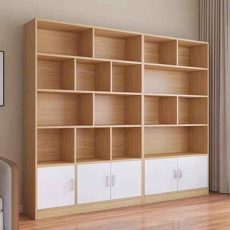 Modern minimalist floor-standing storage rack, wall-mounted certificate cabinet for living room/home use, office file cabinet, simple bookshelf