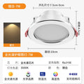 Silver-flagship full spectrum 98 color rendering-7w warm light