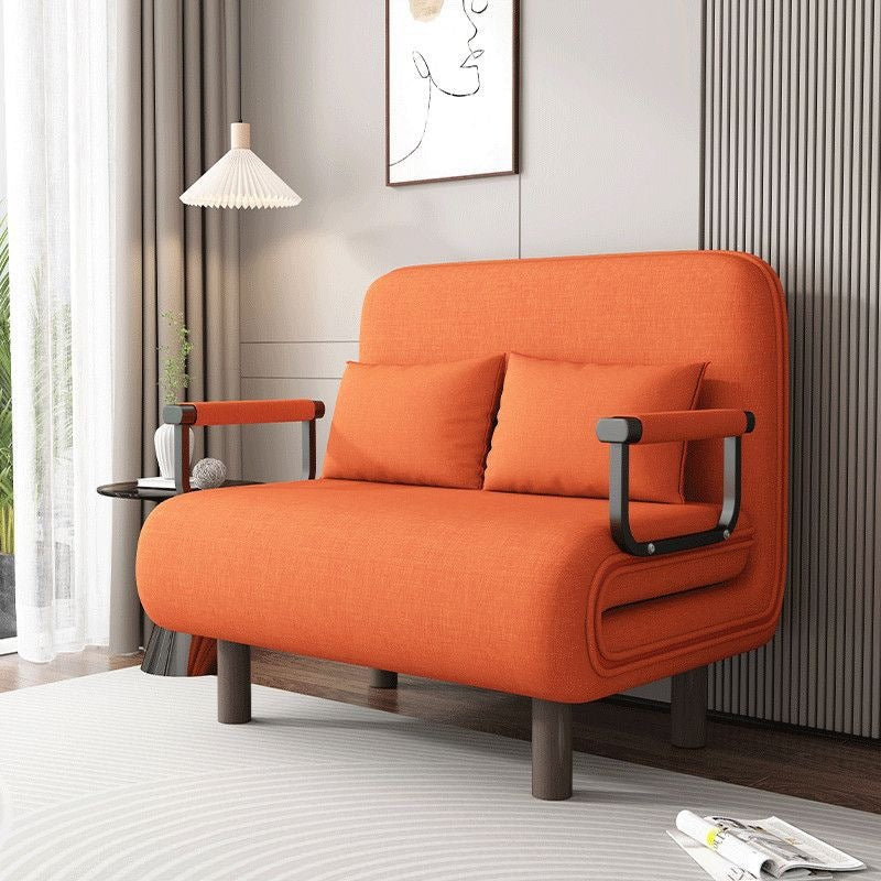 Folding chair folding bed sofa bed dual-purpose balcony living room small apartment folding chair multifunctional study folding chair linen