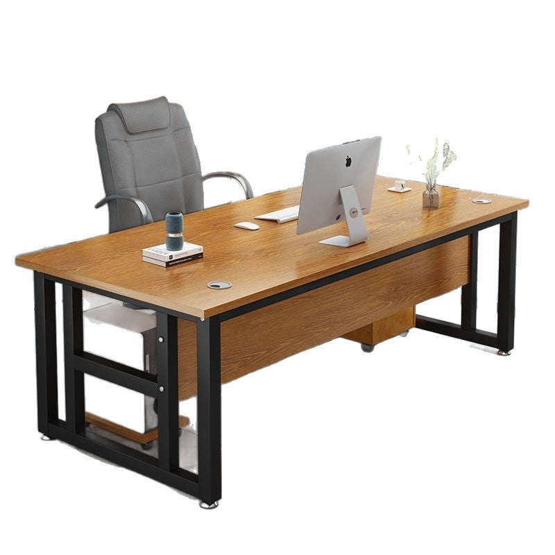 Computer desk simple single person manager desk bench table casual modern supervisor table thickened reinforced boss desk