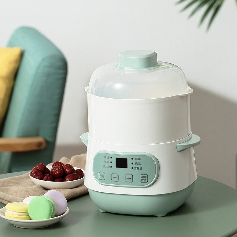 electric stew pot fully automatic for home ceramic multi-function water-proof stew bird's nest soup pot health-preserving electric stew pot us standard