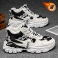 High-top men's shoes winternew arrivalfleece-linedheattech cotton shoes youth student sports casualnon-slip dad trendy shoes