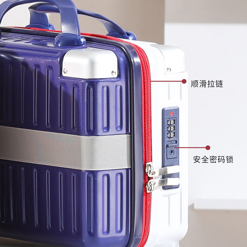 New Password Suitcase Men's and Women's Gift Box 14 Inch Mini Cute Cosmetic Case Suitcase Storage Box