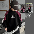 Boys and girls spring & falltrendysweatshirtchildrenk-styletrendypatchworknew arrivalfashionable bottom shirt