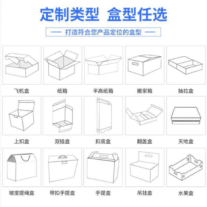 Aircraft box Batch customization Car jewelry Steering wheel cover Outer packaging Express packaging Carton Customized printing pattern