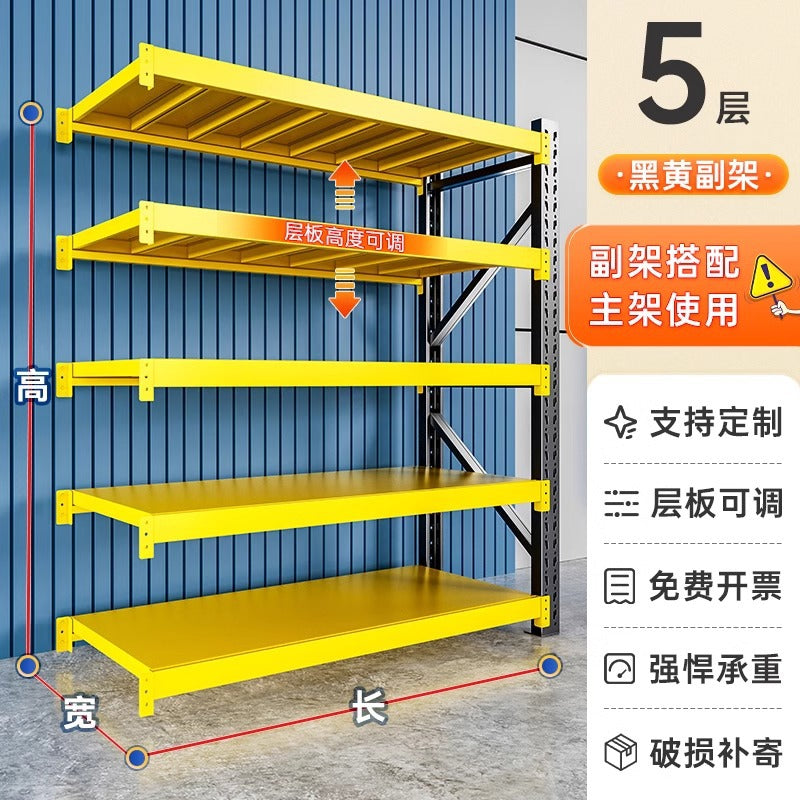 Heavy-duty storage shelving for warehouses, garages, storage rooms, and home organization. ideal for supermarkets, express delivery, and display purposes