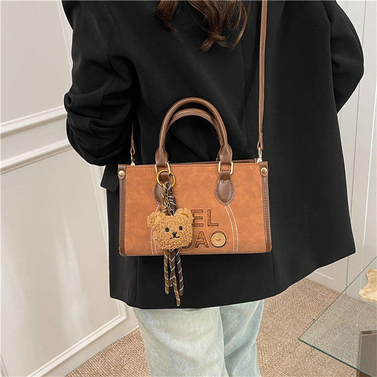 new arrivalretro small square bag for women casualfall and winter underarm satchel bag accessible luxury texture work clothing shoulder crossbody bag