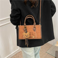 new arrivalretro small square bag for women casualfall and winter underarm satchel bag accessible luxury texture work clothing shoulder crossbody bag