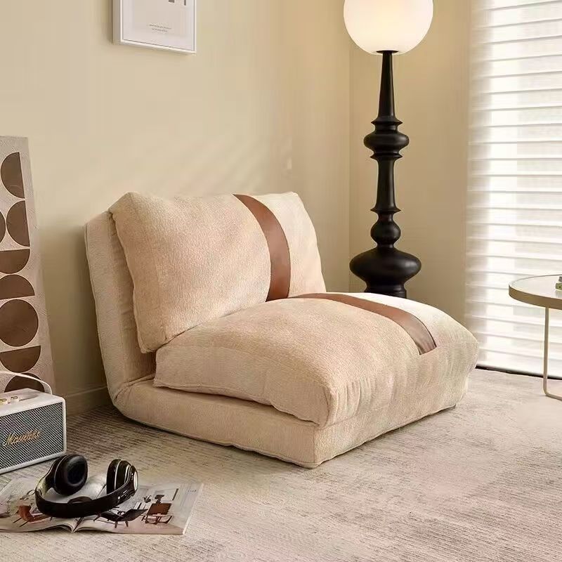 Lazy sofa tatami living room bedroom bedside can lie down and sleep popular single and double foldable swiss roll sofa bed