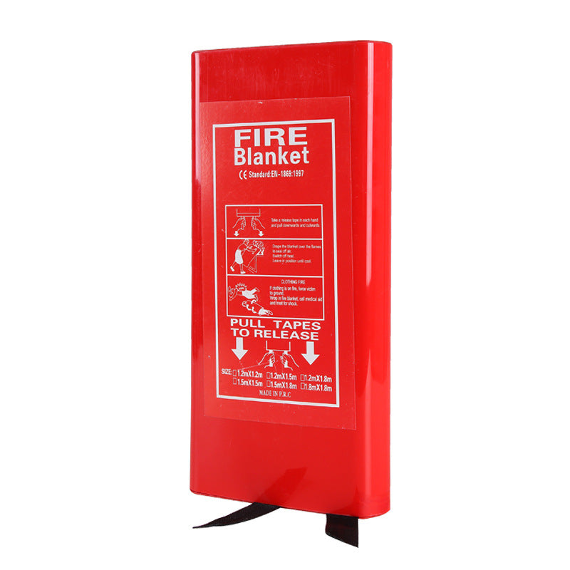 Fire blanket Kitchen special fire fiberglass fire blanket Fire certification High temperature flame retardant fire extinguishing blanket set