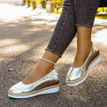 autumn new arrival: plus-size wedge heel flats for women, sizes 36-43. wholesale available. dropshipping for  and
