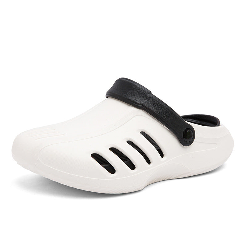 Men's summer new sandals outdoor casual beach shoes wear soft-soled driving dual-purpose thick-soled slippers