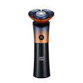 Magnetic three-blade electric shaver digital display razor full body washable suit beard razor three dry and wet use