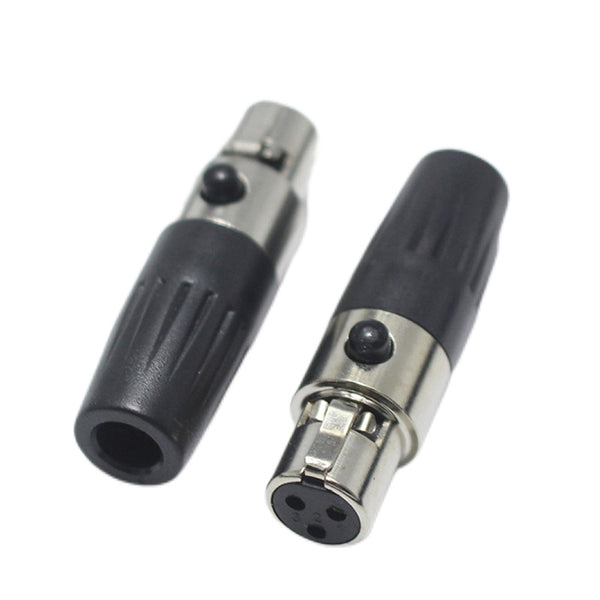 Mini 3-core Canon female head Mini small Canon plug holder Mini three-core Caron microphone microphone welding head