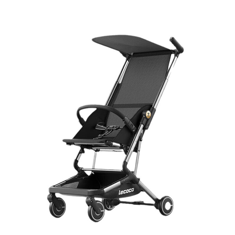 Leka pocket car T2max four-wheel baby stroller, light and foldable, can board, can sit and lie down, walk the baby artifact