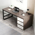Long computer desk desktop home writing desk simple office desk minimalist modern bedroom study table