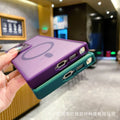 Suitable for samsung s23ultra skin-feeling frosted mobile phone case s25 ya shield magnetic lens protective case s23plus soft