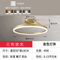 Modern minimalist slanted ring restaurant pendant light, minimalist black ring nordic bar bedroom eye-caring lighting fixture wholesale