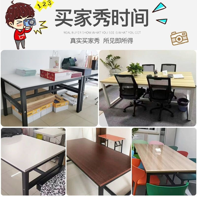 Conference table long table office desk minimalist modern office negotiation table simple rectangular training table workstation