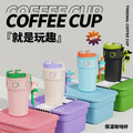 316 food-grade coffee mug with temperature display, stainless steel insulated tumbler, keeps drinks hot or cold, stylish water bottle, wholesale gift cups