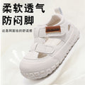 Boys' lightweight closed-toe sandals - new summer collection: breathable, soft-soled prewalker shoes for babies and toddlers - anti-slip, durable, and casual