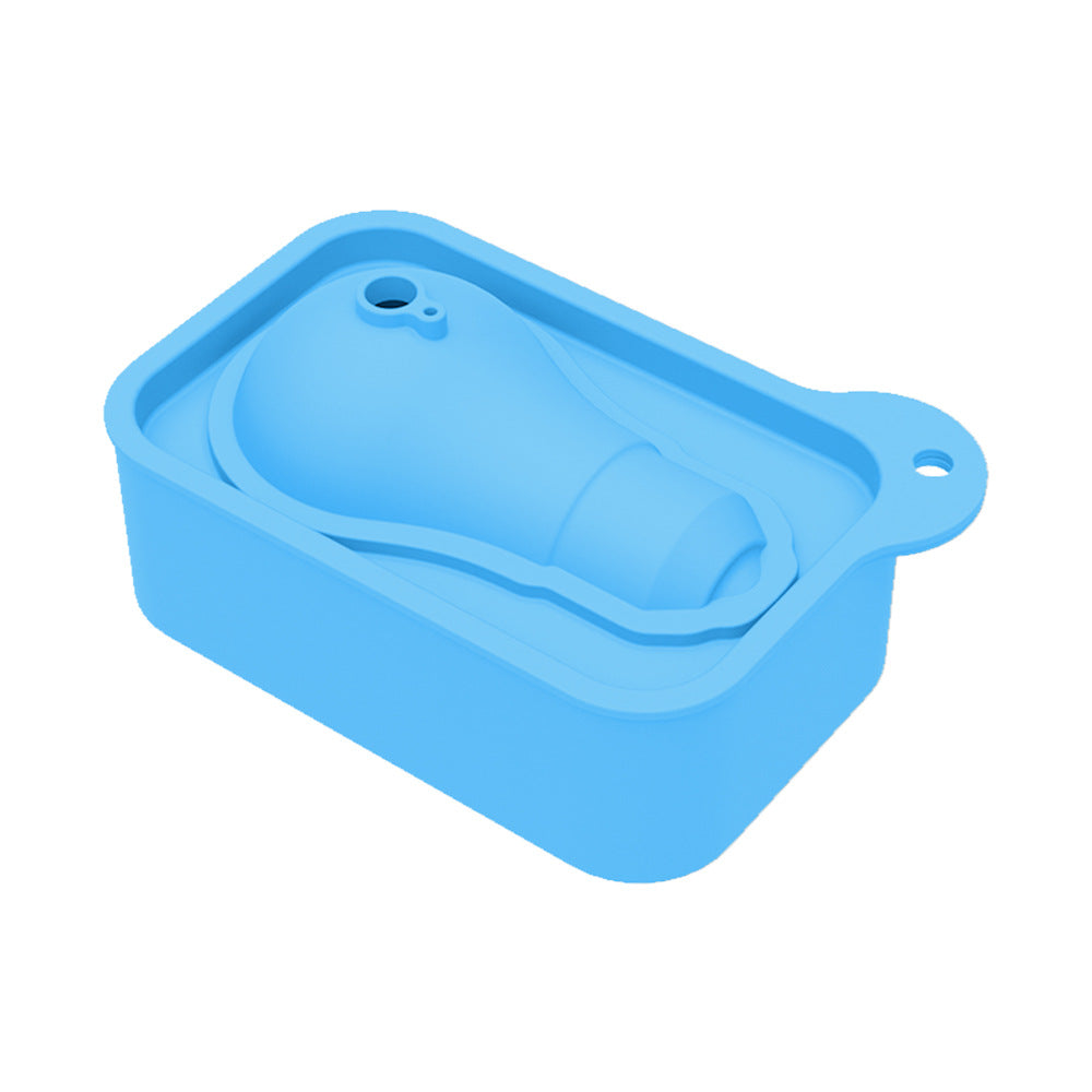 Factory custom creative silicone ice grid mold with self-sealing funny ice cube mold summer ice making mold