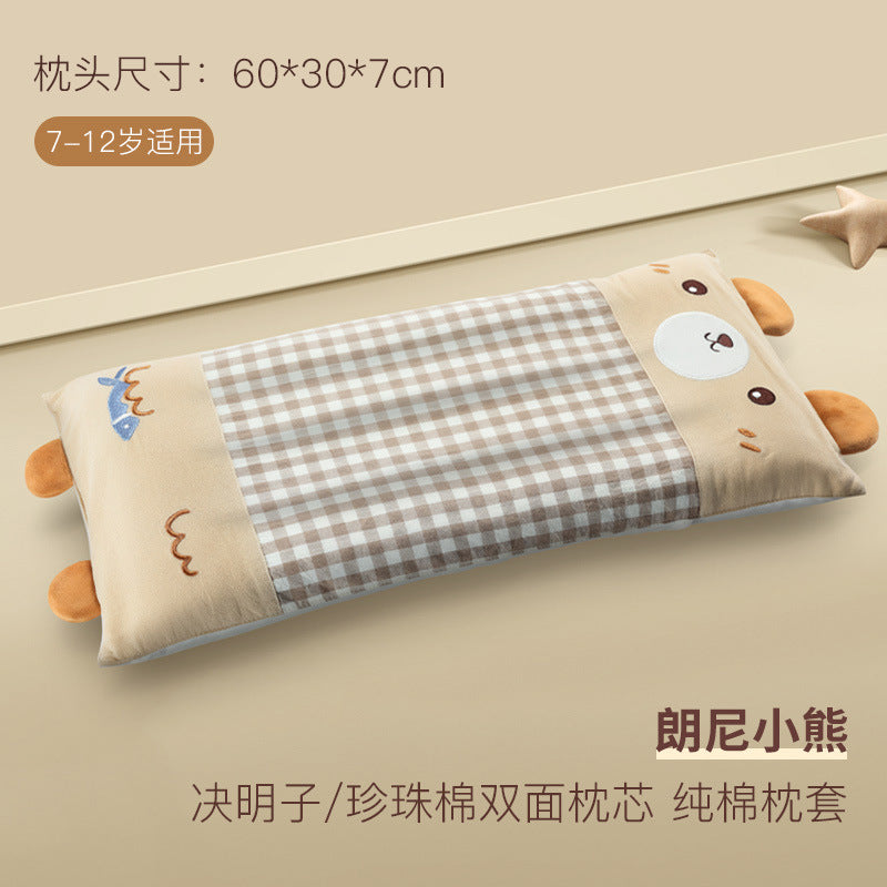 Kids' pillow - breathable summer pillow for babies and toddlers, suitable for all seasons, ages 6 months to 3+ years, ideal for infants and preschoolers