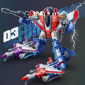 kids transforming robot inertial toy car aircraft war fighter fighter artificial model factory direct sales
