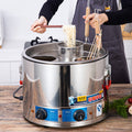 Commercial electric hot pot, canteen noodle pot, large-capacity soup pot with steaming sheet, steamed bun oven with powder fence, spicy hot pot