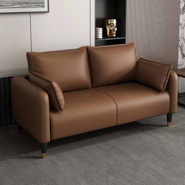 Sofa living room 2025 new small apartment double anti-cat scratch sitting area rental room elephant ear fabric sofa