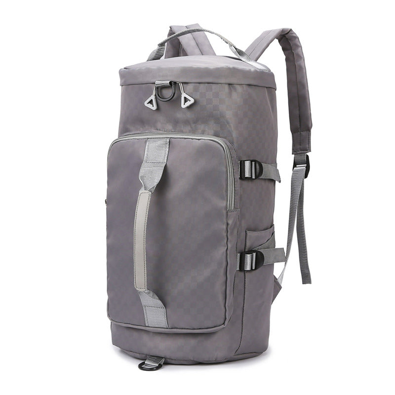 New multi-functional travel bag outdoor leisure double back luggage bag portable shoulder independent shoe compartment swimming training bag