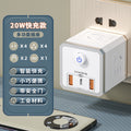 Smart timer socket converter wireless multifunctional magic cube extension plug with usb charging and wired power strip