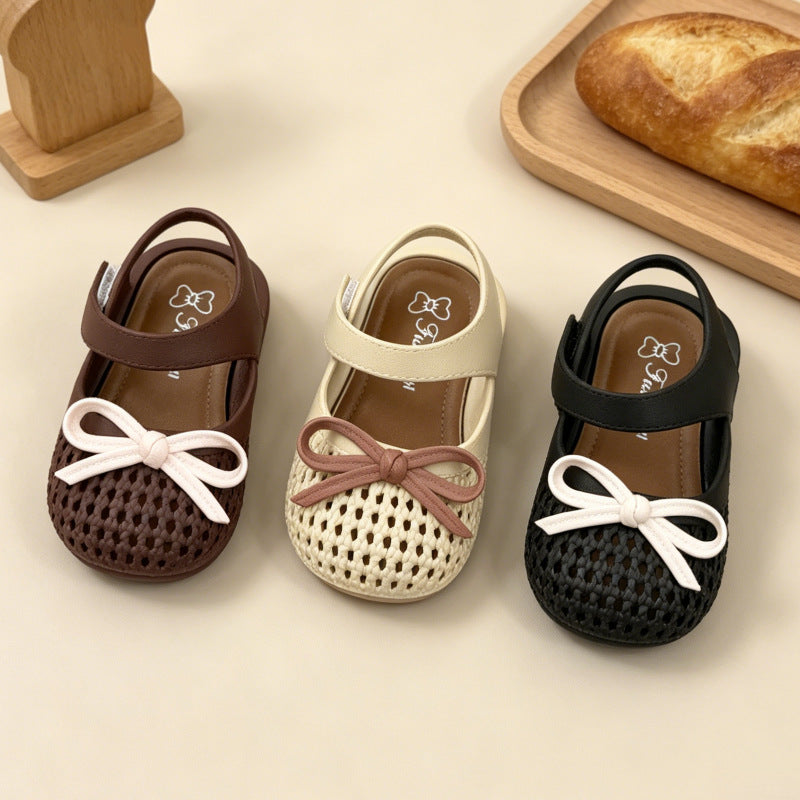 Princess sandals for girls, new  summer collection: non-slip, soft-soled, velcro-closure toddler sandals, perfect for beach and everyday wear