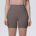 New arrival nude brushed quick-drying yoga pants women's high waist abdominal fitness shorts peach butt tight sports three-quarter pants
