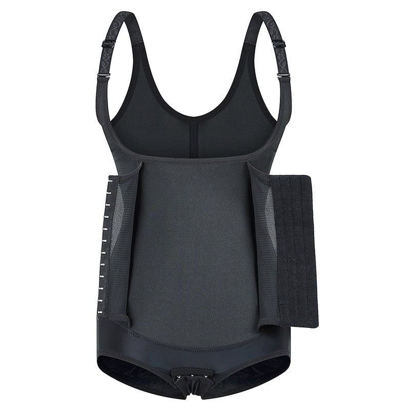 Butt shaperplus size breast support corset body shaping waist suspender jumpsuit waist lifting butt tops